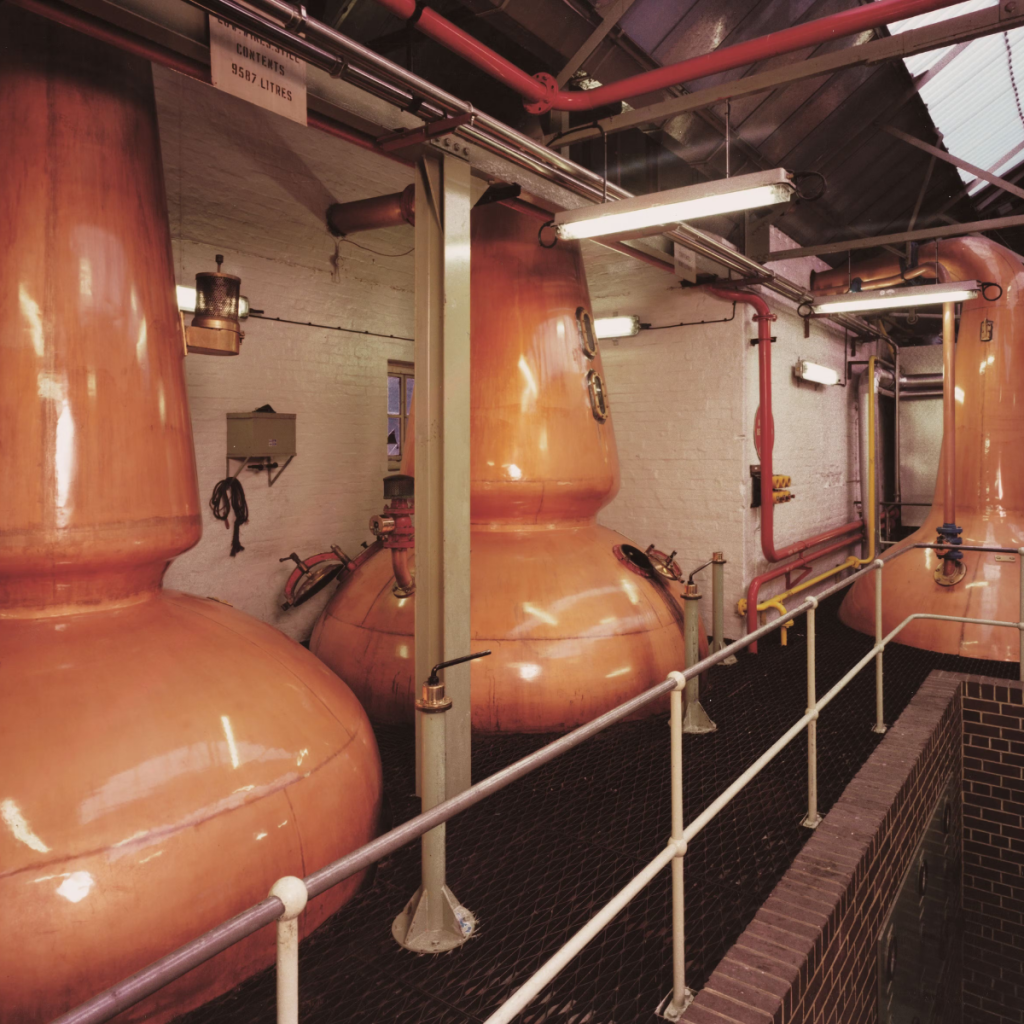 alambiques de Rosebank Distillery 